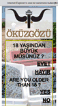 Mobile Screenshot of okuzgozusarapcilik.com